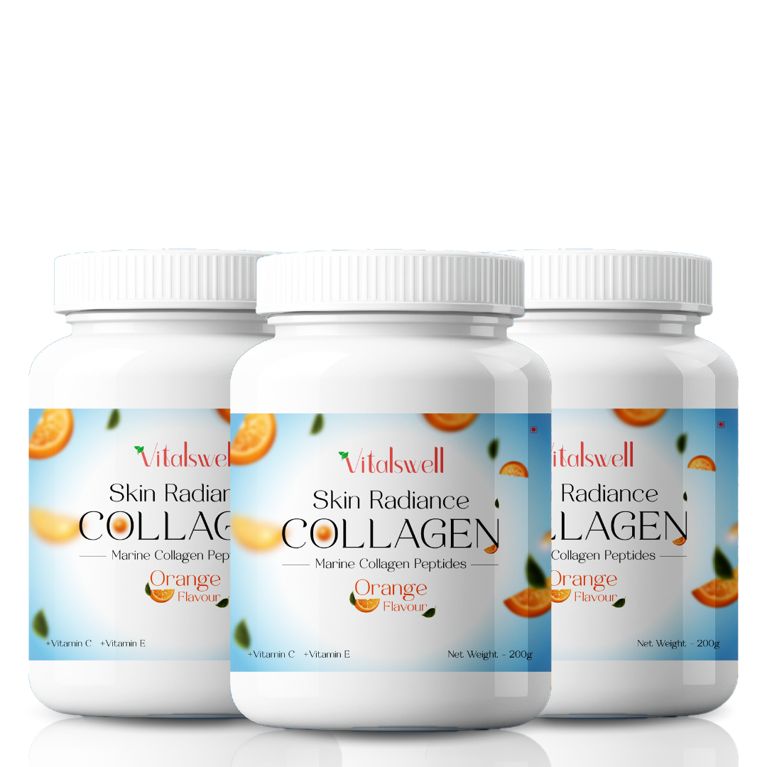 Skin Radiance Collagen | Marine Collagen Peptides | Pack of 3